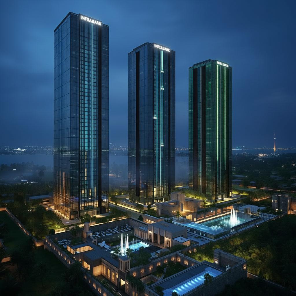 Financial towers